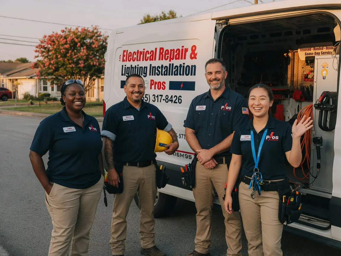 Licensed Electrician company in Muenster, TX
